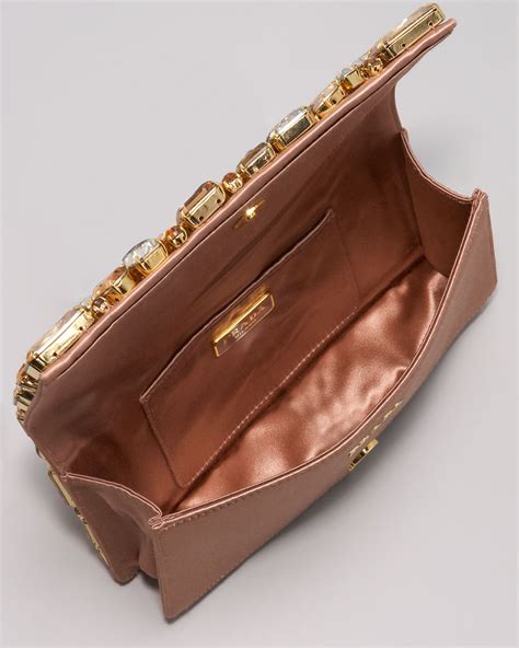 prada clutch nude|Prada Clutches for Women .